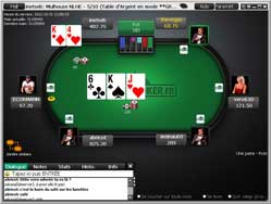 table sur betclic poker