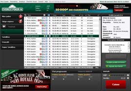 lobby du logiciel dde Betclic poker